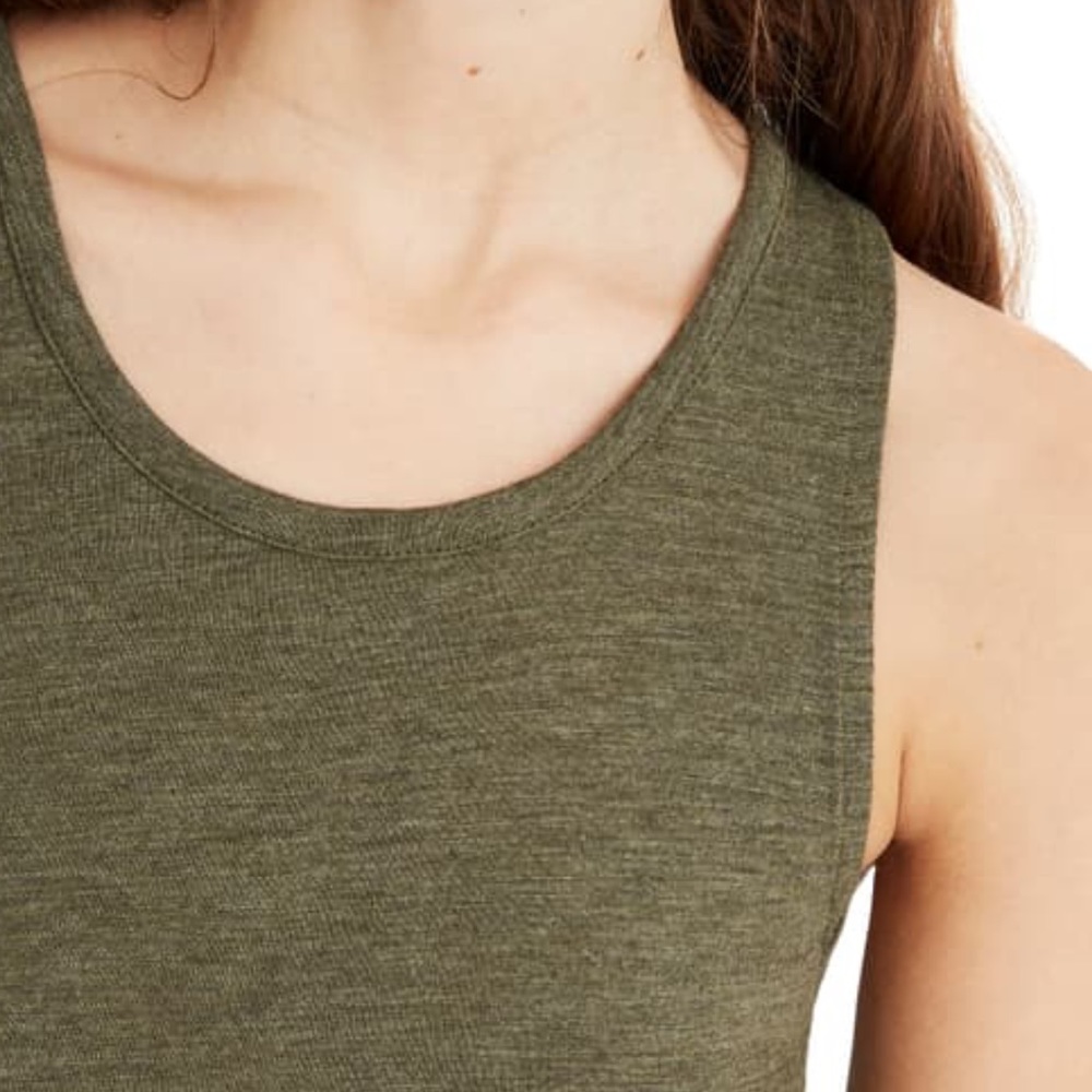 Madewell Sleeveless Racerback Tank Dress - Picture 5 of 16